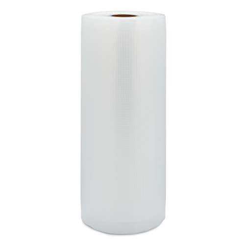 Vac Fresh Food Vacuum Sealer Rolls (8" x 50', 1 Roll), 3.5mil VF850 Embossed Food Storage Bags, Vacuum Seal Bags for Meal Prep, Sous Vide Bags for Cooking (50 Feet)