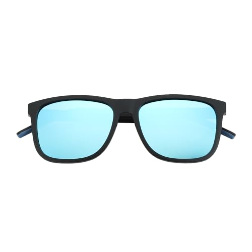 ZENOTTIC Men's Polarized Sunglasses - Lightweight TR90 Frame Square Mens Sunglasses UV400 Protection