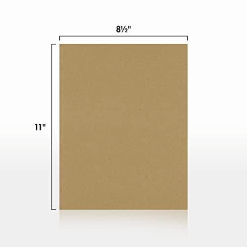 LUXPaper 8.5" x 11" Cardstock | Letter Size | Mandarin Orange | 100lb. Cover (183lb. Text) | 50 Qty