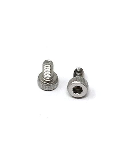 iexcell 50 Pcs M4 x 40/45/50/55/60mm Thread Pitch 0.7 mm Stainless Steel 304 Hex Socket Head Cap Screws Bolts Assortment Kit