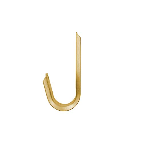 Prime Cable Management 1 5/16 Inch Heavy Duty Metal Cable & Wire Support J-Hook Hangers for Wall Mounting & Attaching to Vertical Surfaces for Cable & Wire Management