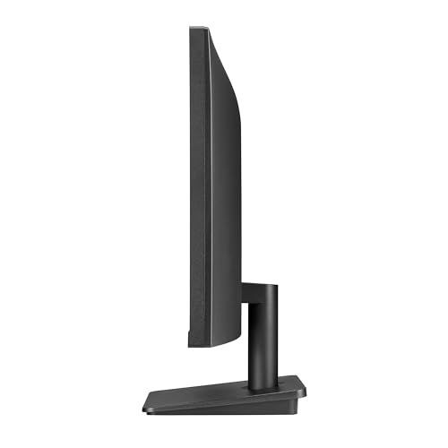 LG FHD (1920 x 1080) 24 Inch Computer Monitor, IPS, AMD FreeSync, 3-Side Borderless Design, 75Hz, 5ms, Reader Mode, Smart Energy Saving, OnScreen Control, HDMI, D-Sub, 24MP400-B, Black