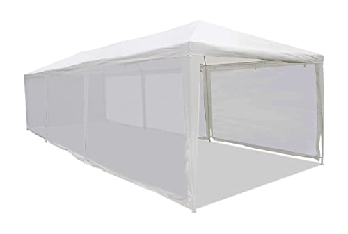 Day Star Shades (White) Super Heavy Duty Mesh Tarp Net Sail Sun Shade Awning and Fence Screen Patio and Canopy Cover (12' x 12') Finished Size 11'.6 X 11'.6