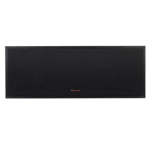 Klipsch R-52C Powerful Detailed Center Channel Home Speaker - Black