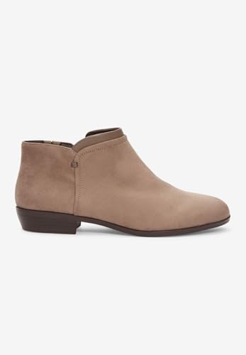 Comfortview Bexley Bootie Short Ankle Boot Women's Winter Shoes (Wide Widths Available) - 8 1/2 W, Black