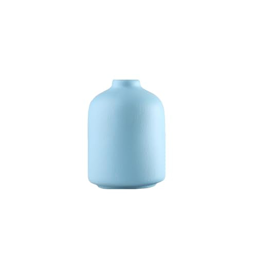 LSBTAUCP- Home Decoration Ceramic Vases, Ceramic Vases, Dried Flower vases, Living Room Decoration, Flower Arrangement Decoration Shooting Props, Coffee Table Decoration, Best Gift( (Blue)