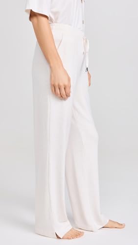 PJ Salvage Women's Loungewear Jammie Essentials Pant, Oatmeal, XS
