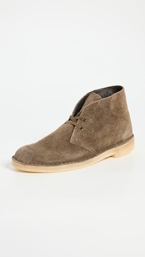 Clarks Men's Desert Chukka Boot, Sand Suede, 12