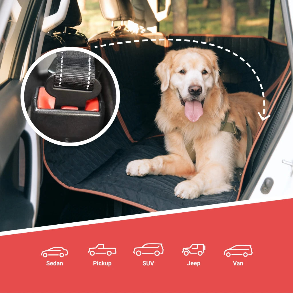 Adjustable Dog Car Seat Belt – Extra Safe & Anti-Shock by Owleys