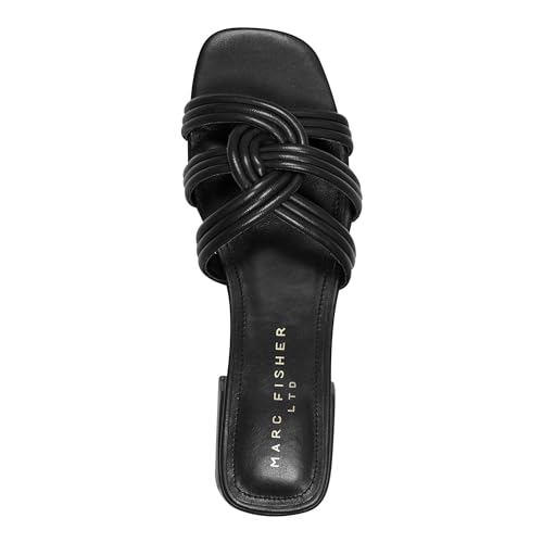 Marc Fisher LTD Women's CASARA Sandal, Caramel 101, 10