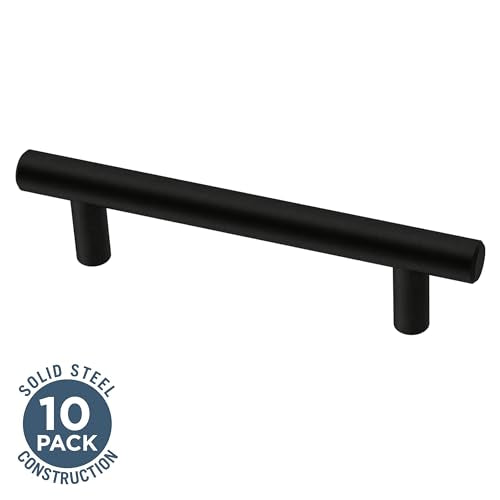 Franklin Brass Solid Bar (25-Pack) Cabinet Handles 4" Stainless Cabinet Pulls Handles for Cabinets and Drawers Cabinet Hardware Dresser Handles Drawer Pulls P35304K-SS-B1