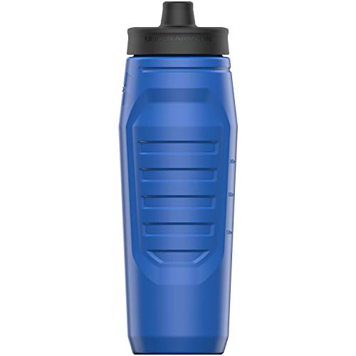 Under Armour Sideline Squeeze Water Bottle, Designed with Quick-Shot Lid, Quick & Easy Hydration, 32 oz