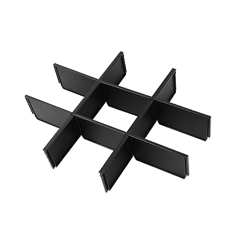 Follde 48-22-8473 Packout Dividers & Drawer Dividers for Milwaukee Packout 3-Drawer Tool Box (Black)