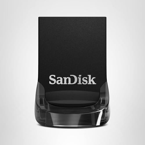 SANDISK 512GB Ultra Fit USB 3.2 Gen 1 Flash Drive - Up to 400MB/s, Plug-and-Stay Design - SDCZ430-512G-GAM46