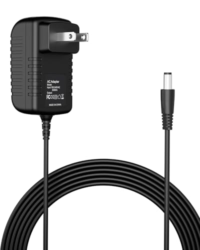 DHJWKFEDH Wall AC Adapter Power Cord Compatible with RESTECK, Vellax, Medcursor, Mirakel, InvoSpa Shiatsu Back Shoulder and Neck Massager Charger Power Supply 12V Only Fit Compatible with 12V Massager