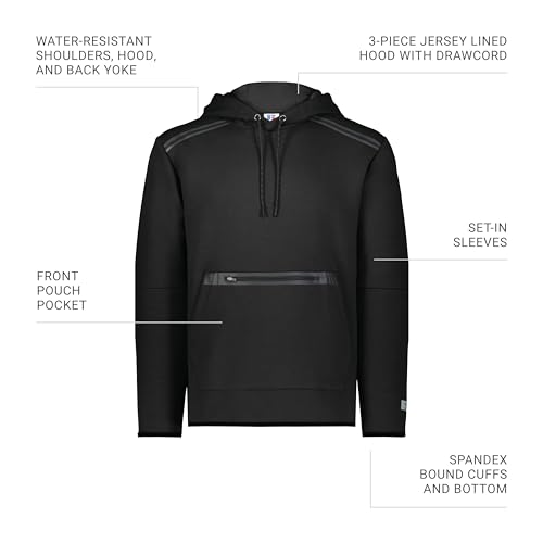 Russell Athletic Legend Tech Fleece Hoodie Black S