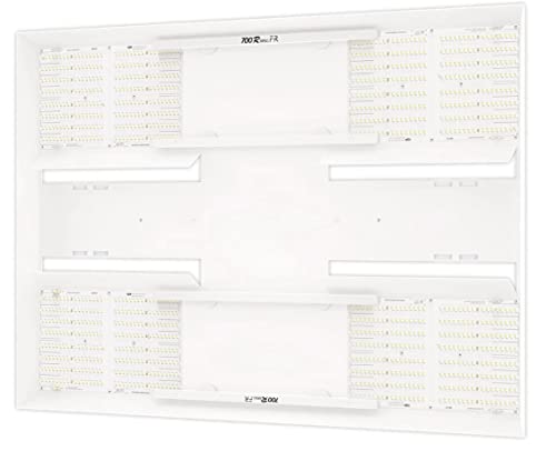 Horticulture Lighting Group HLG Rspec 700 FR 633W 120V LED Quantum Board Grow Light w/Full Spectrum White, 730nm Far Red, 660nm Deep Red, Home & Commercial Growing Lights for Indoor Plants, Dimmable