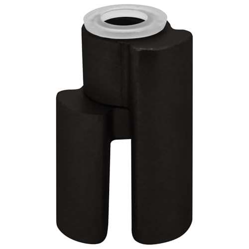 Nuk3y Door Saver 3 III Hinge Pin Stop for Residential Doors Fits All 3" to 4-1/2" Hinges (Black)