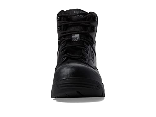 KEEN Utility Independence, Men's, Black, Comp Toe, EH, WP, 6 Inch, Work Boot (10.0 D)