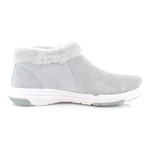 Ryka Womens Anchorage Mid Suede Ankle Booties French Beige 8.5 M