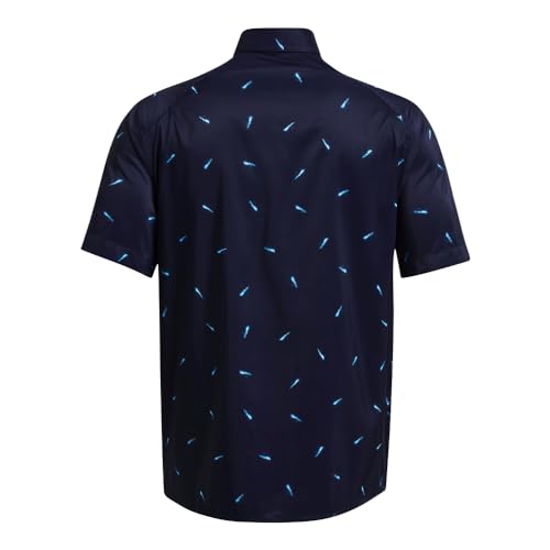 Under Armour Men's Dockside Short Sleeve T-Shirt, (811) COHO/Sandstorm/Timberwolf Taupe, Medium