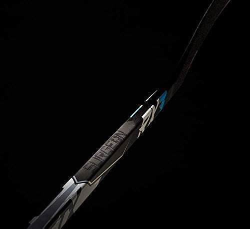 STX Ice Hockey Surgeon RX3 Hockey Stick, Junior, Right, 45, X88, Black/Blue