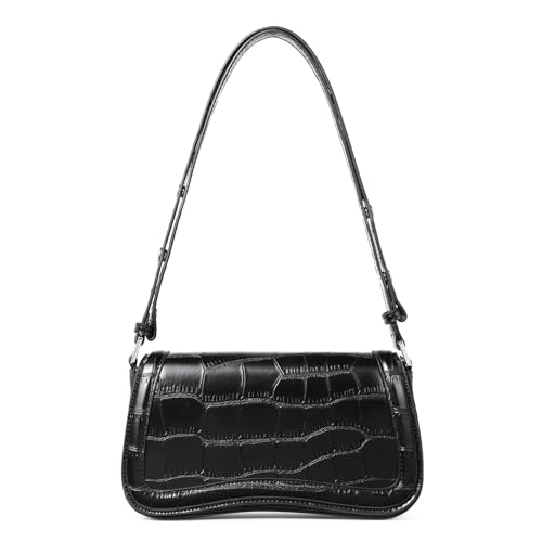 CLUCI Small Shoulder Bags,Purses for Women Vegan Leather Crossbody Handbag Clutch Hobo Purse