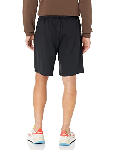 Soffe Men's Classic Cotton Pocket Short, Gunmetal/Black (2 Pack), Medium
