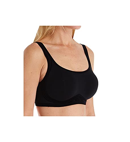 Wolford Women's Cotton Contour 3W Skin Bra, Black, (34) C