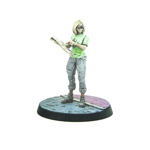 Modiphius: Fallout: Wasteland Warfare - Survivors Park Personalities - 3 Miniatures, 32mm Multi-Part Resin Unpainted Figures, RPG, Scenic Bases