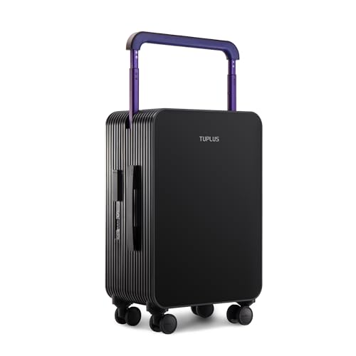 TUPLUS Suitcase ABS Hard Shell Luggage with 4 Spinner Wheels Hold Check in Travel Case with TSA Lock, Balance Series