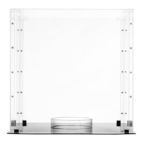 Franklin Sports Full Size Basketball / Soccer Acrylic Display Case – Magnetic Snap Together – Memorabilia – UV Protected – Sport Collectibles