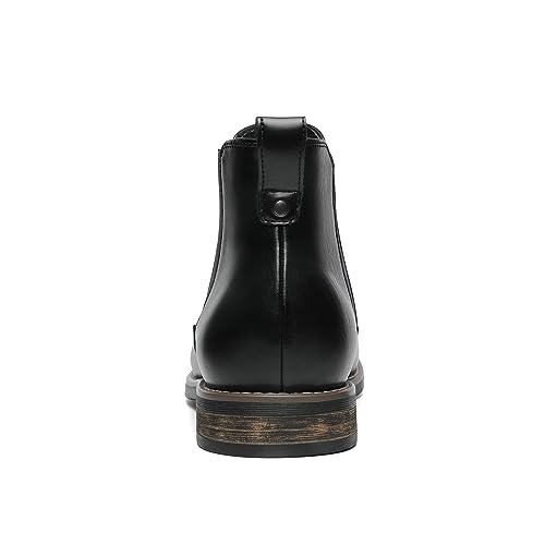 Bruno Marc Men's Chelsea Boots Dress Ankle Slip On Boots,Black,Size 14,URBAN-06-1