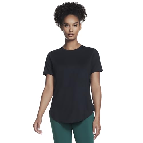 Skechers Women's GODRI Swift Tunic Tee, Black