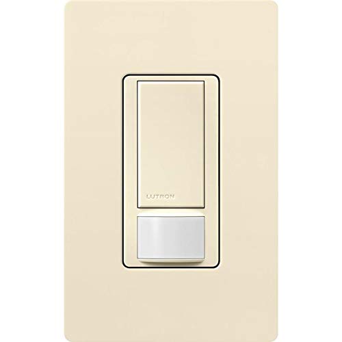 Lutron Maestro Motion Sensor Switch | 2 Amp, Single Pole | MS-OPS2-LA | Light Almond