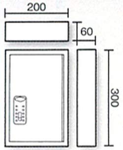 Kidde AccessPoint 001801 Key Entry Pro Key Locker, Clay, 30 Key