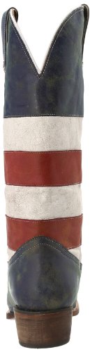 Roper Womens Americana Boot, Red, 11 B