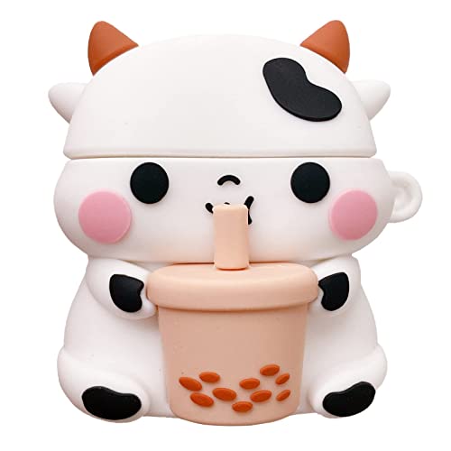 Compatible with Airpods Pro 2nd Generation Case 2022, Cute AirPods Pro 2 Case Cartoon, Kawaii Soft Silicone Protective Cover for Apple New Airpods Pro2 for Men Women (Astronaut Duck)