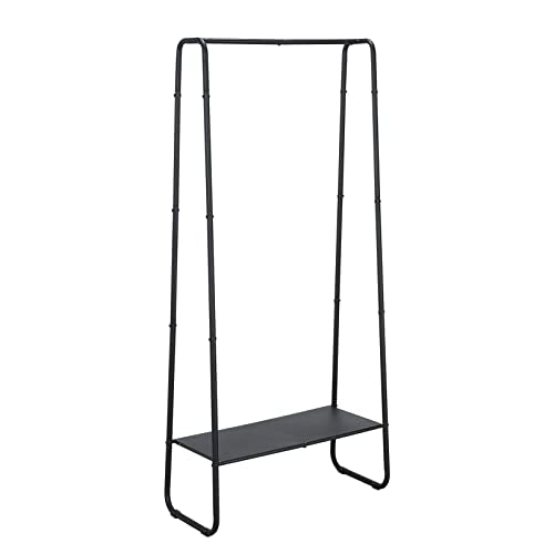 SunnyPoint Freestanding Clothes Garment Rack, Organizer Closet (BLACK)