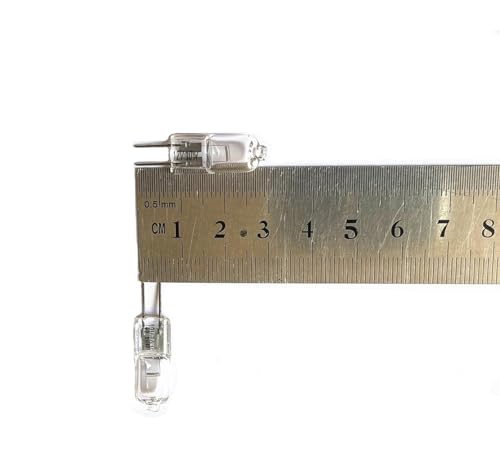 Vstar Q20/G4/CL/12V,10 Watt,T3 JC Type,12 Volt,Clear,G4 Bi-pin Base,Halogen Light Bulb(20 Pack)