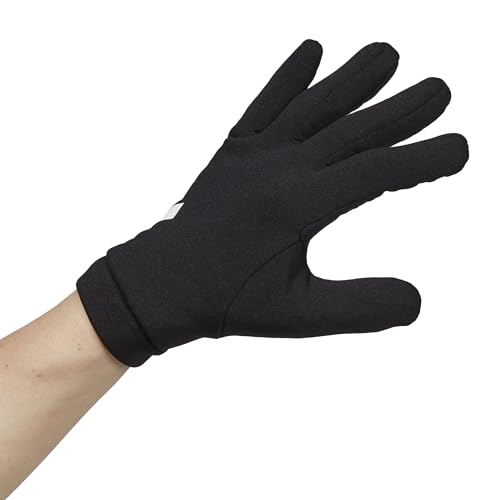adidas Unisex-Adult Tiro League Field Play Goalie Gloves, Black/White/Black, 4