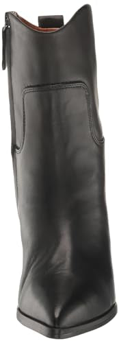 Franco Sarto Womens Etta Pointed Toe Wedge Booties Grey Leather 11 M