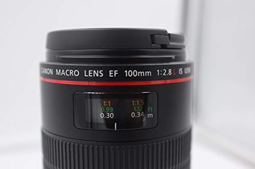 Canon EF 100mm f/2.8L IS USM Macro Lens for Canon Digital SLR Cameras, Lens Only
