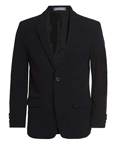 Van Heusen Boys' Flex Stretch Suit Jacket, Blue Performance
