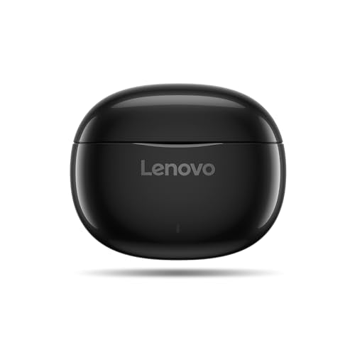 Lenovo E310 True Wireless Stereo Earbuds Bluetooth 5.3 ENC Noise-Cancelling Ear Buds with 13mm Speaker Type-C Charging 20h Battery Life for Music Calls Comfortable Fit Wireless Earbuds - Black