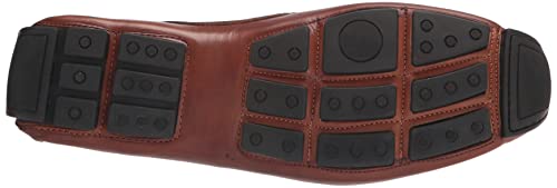 Donald Pliner Men's Dacio Driver Driving Style Loafer, Cognac-Calf Leather, 7