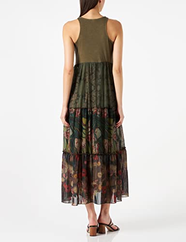 Desigual woMens Casual Dress, Multicolor, Small US