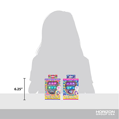 Just My Style Fidgiwear Cosmic D.I.Y. Squish & Pop Jewelry, Create Your Own Fidget Jewelry, Includes Squishy Charms & Fidget Toys, Bracelet Making Kit for Girls, Bead Kit for Kids Ages 6, 7, 8, 9