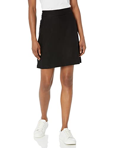Tribal Women's Pull On Flatten It Tummy Control Skort with Century Stretch, White, 18