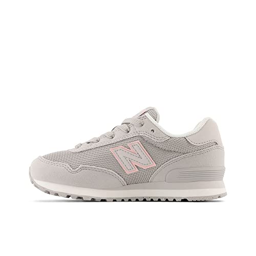 New Balance 515 V1 Lace-Up Sneaker, Pink/Vintage Indigo, 2 US Unisex Little Kid